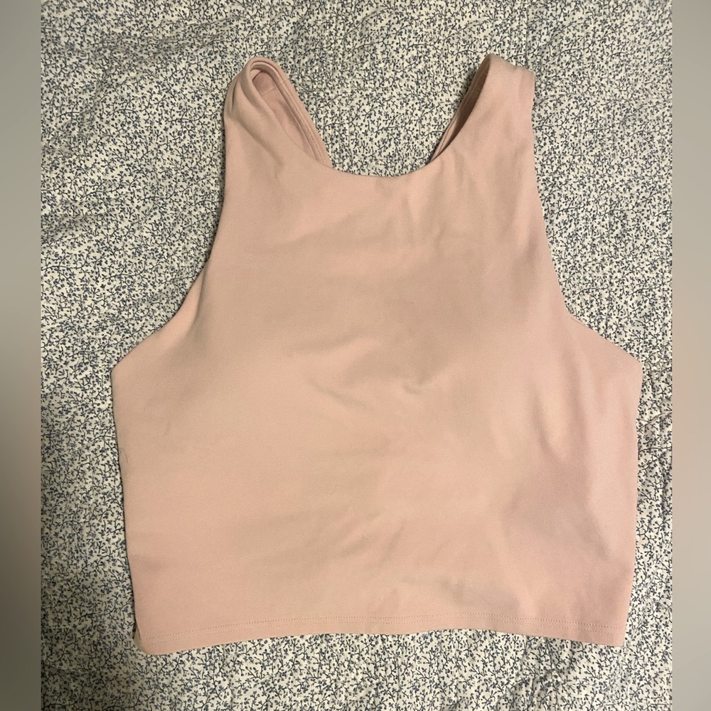 NWOT ATHLETA conscious crop - RACERBACK SPORTS BRA/Tank- SIZE S